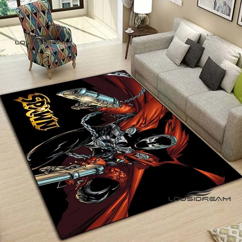 Horror Comics Spawn carpet and rugs Super hero creative rugs Large area soft rugs for living room and bedroom Children room rug 5