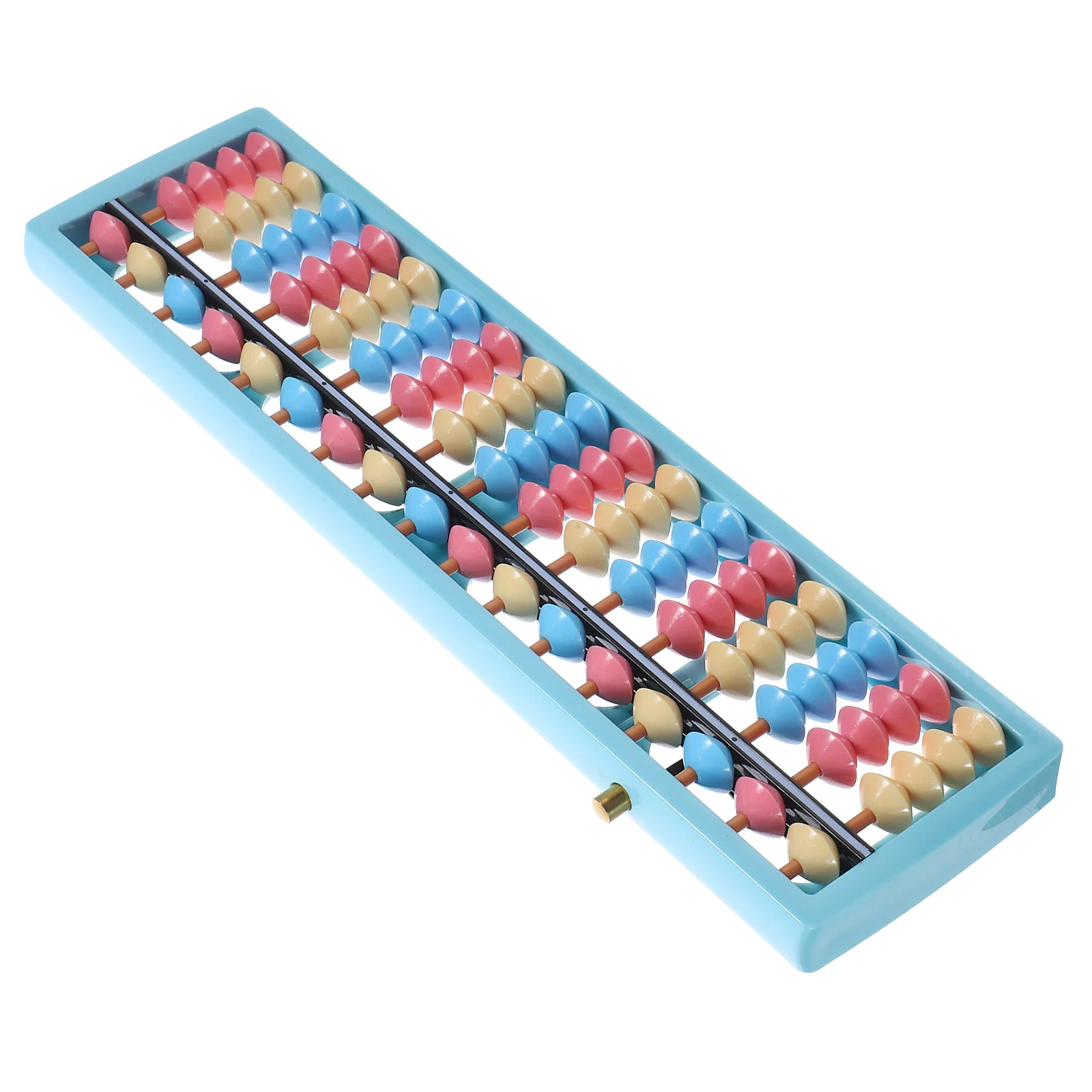

Цифровой Стандартный Abacus, 17-дюймовый столбик, калькулятор Soroban, пластиковый Abacus, красочные бусины, обучение, детский калькулятор