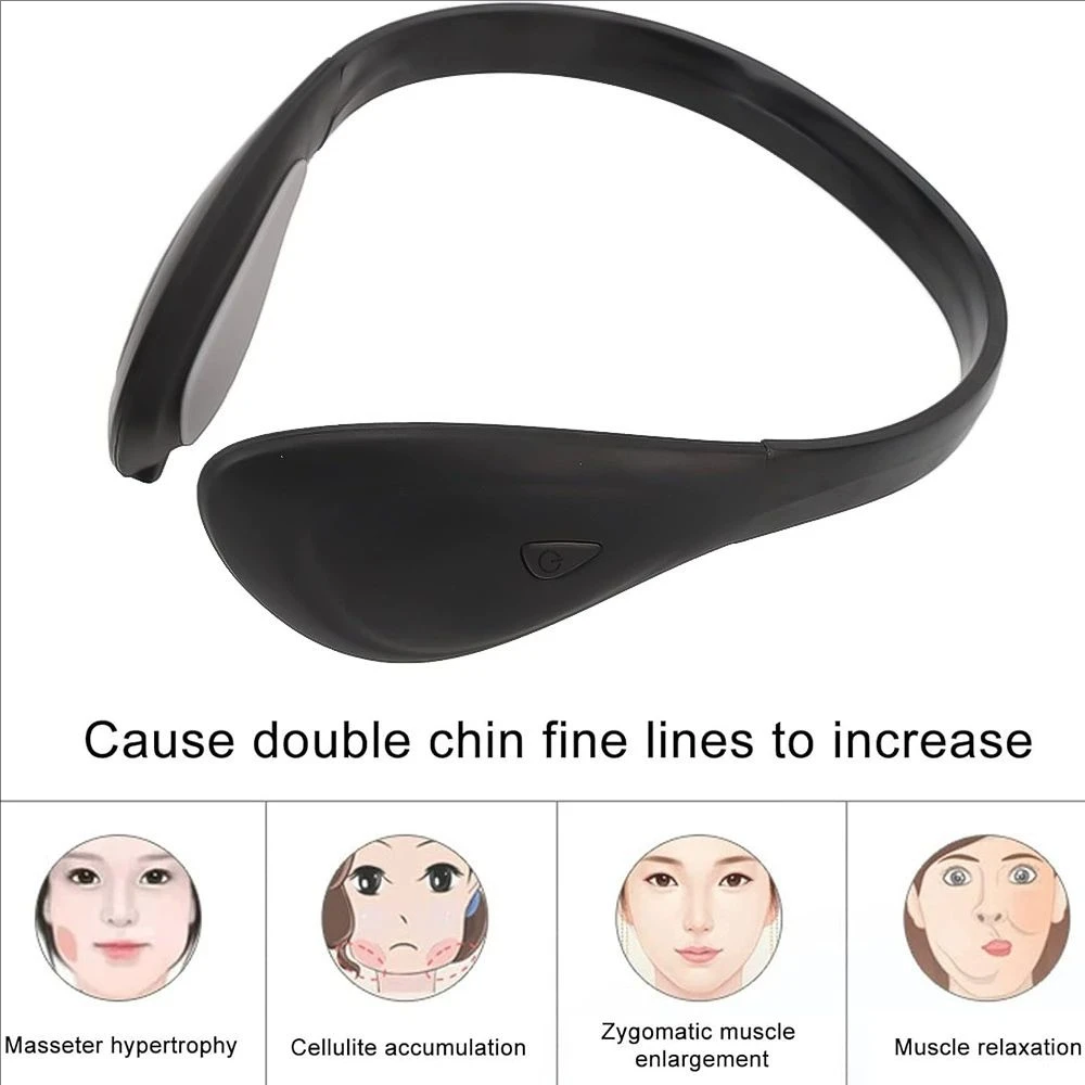 V Face Lifting Massager Face Slimming Belt Facial Muscle Stimulator EMS Facial Tightening Machine Double Chin Removal SkinCare