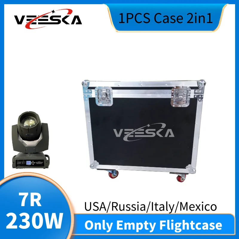 1-6PCS-Free-Duty-Flight-Case-Beam-7R-Sharpy-Beam-230w-7R-Fly-case