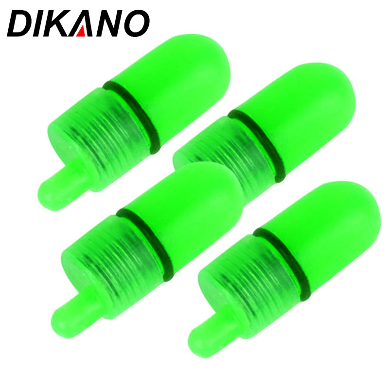 20 Pcs/set Led Luminous Fishing Bells Alarm Clip Plastic Night Fishing Rod Tip Led Light Bell
