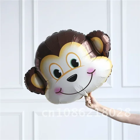 

1pcs Birthday Jungle Party Safari Theme Large Animal Balloons Zebra Tiger Lion Balloon Decor Kid Birthday Party Balloons