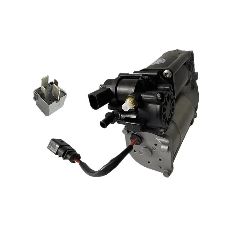 4G0616005D HQ Top quality original Air compressor pump with relay for AUDI A6C7 4G