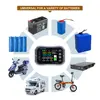 Battery Monitor Bluetooth KG140F DC 0-120V 100A 400A Battery Tester Voltage Current VA Battery Coulomb Meter Capacity Indicator 4