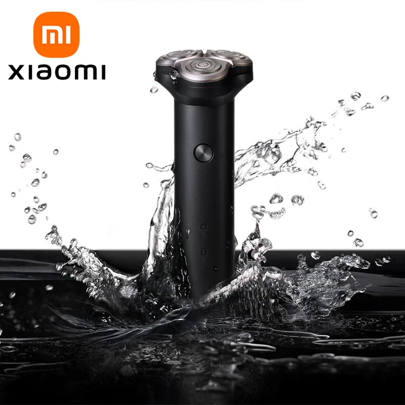 샤오미 미지아 S300 전기 면도기, 건식 습식 면도기, 트리플 블레이드, IPX7 방수 수염 트리머 커터, 남성용 면도기 기계 