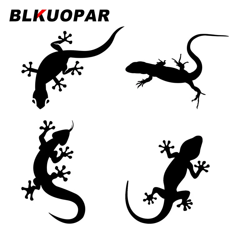 

BLKUOPAR for Lizard Car Stickers Anime Waterproof Decals Scratch-Proof Creative Windows Refrigerator Decor Car Styling
