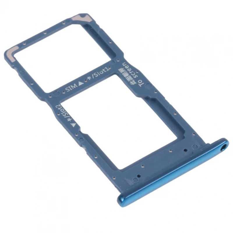 Vassoio Sim Per Huawei P Smart 2019 Adattatore Sostituzione Scheda Sd Blu Aurora # Huawei P Smart 2019 (Pot-Lx1, Pot-Lx1Af, Pot-Lx1Rua, Pot-Lx3, Pot-A