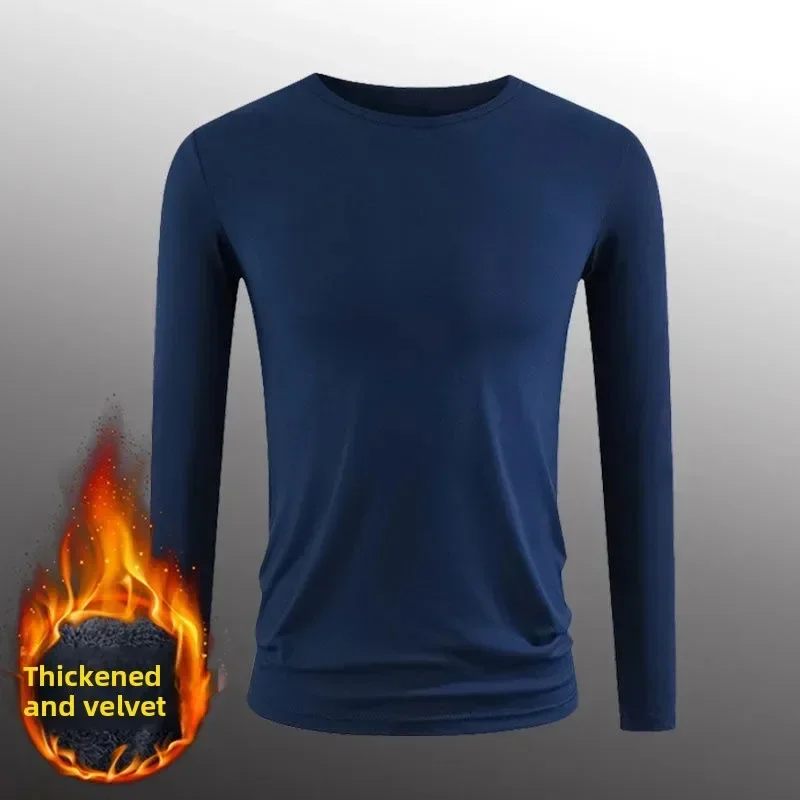 Men's Fleece Lined T-Shirt Indoor Comfort