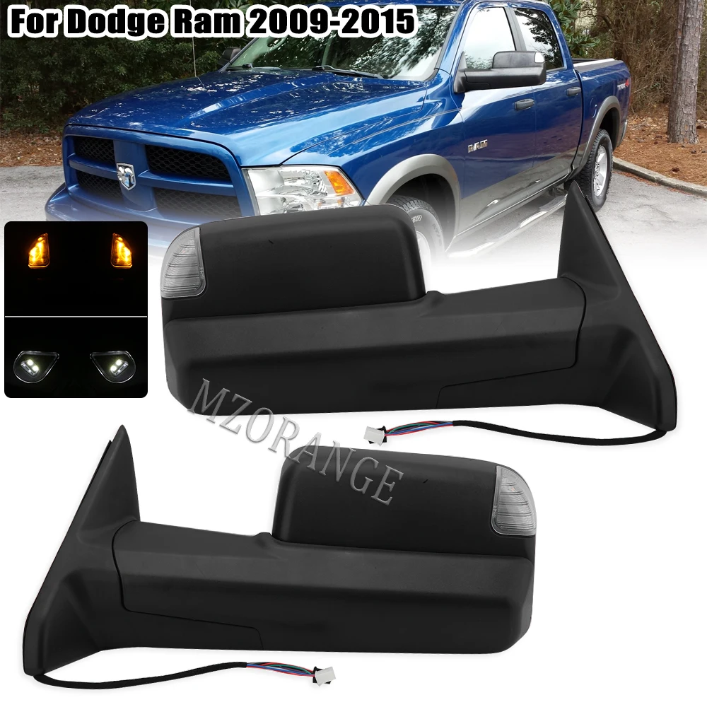 Rearview Side Mirror For Dodge Ram 1500 2009 2015 Ram 2500 3500 2010