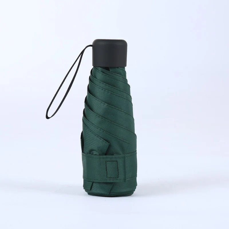 Paraguas Mini Plegable – Supercompacto, Ideal Para Llevar A Todas Partes, Protege Del Sol Y La Lluvia