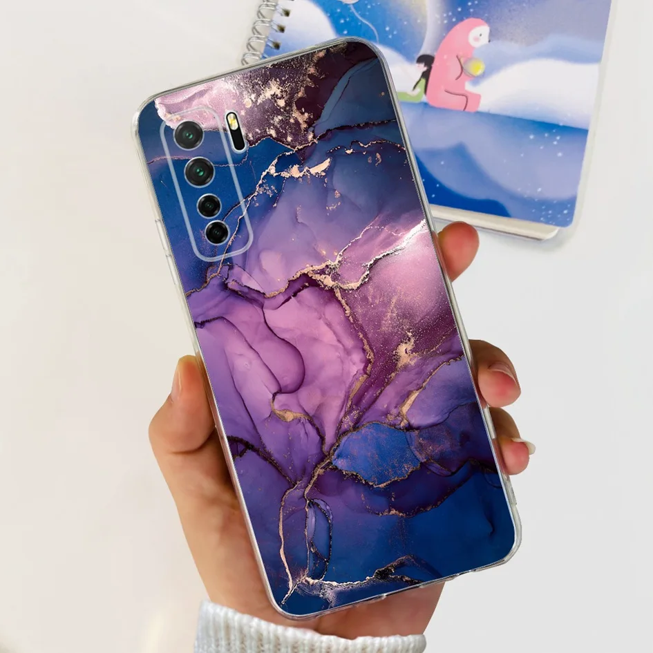 Clear Fashion Pattern Soft Silicone Case