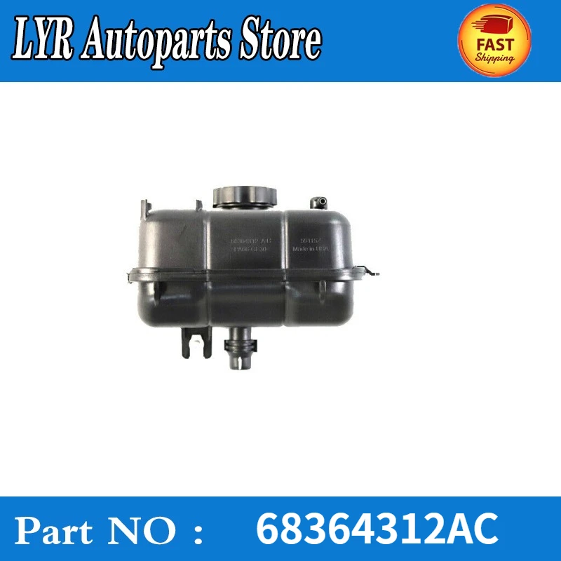 

Original high quality Engine Coolant Reservoir-Recovery Tank 68364312AC 68364312AB for 20-22 Jeep Wrangler Car Accessories