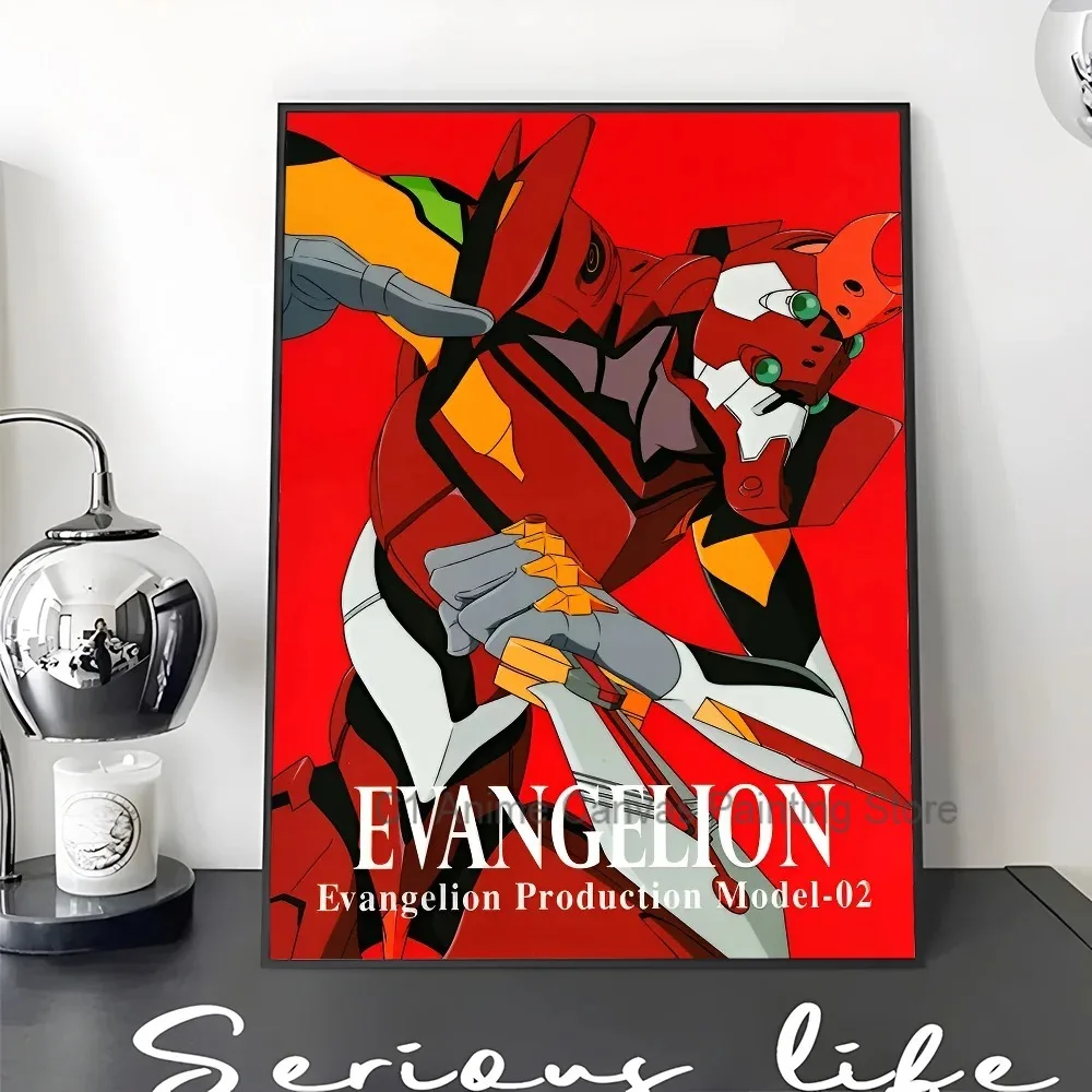 Neon Genesis Evangelion Anime Canvas Wall Art Decor
