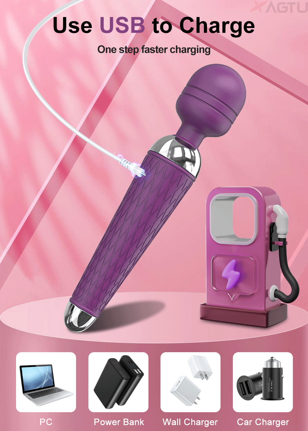 20-Speed G-Spot Massager Stimulator