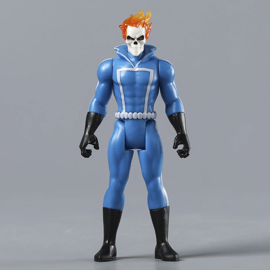 Figurine Ghost Rider Avec Moto Marvel