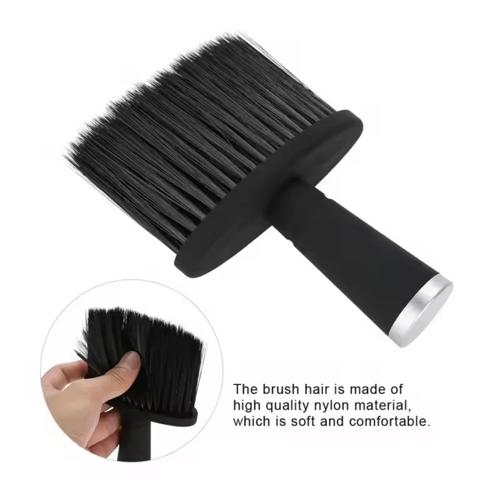 Professional Soft Neck Face Duster Brush 1pcs Barber Hair Clean Hairbrush Beard Brush Salon Cutting Hairdressing Styling Tool
