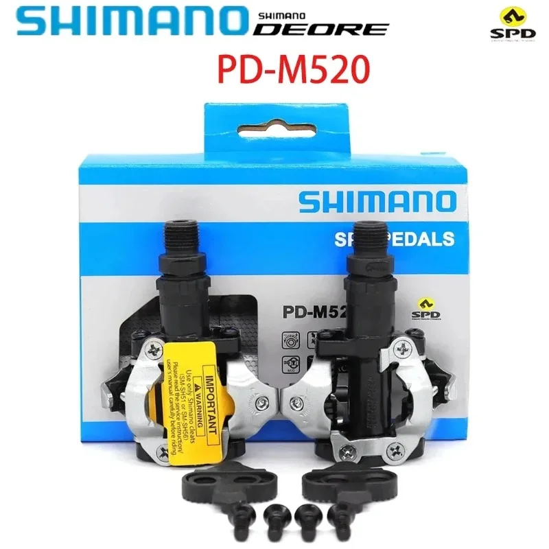 시마노 PD-M540 M520 R550 R7000 클립리스 페달 SPD SPD-SL 경량 산악 로드 자전거 사이클링 업그레이드 교체 부품