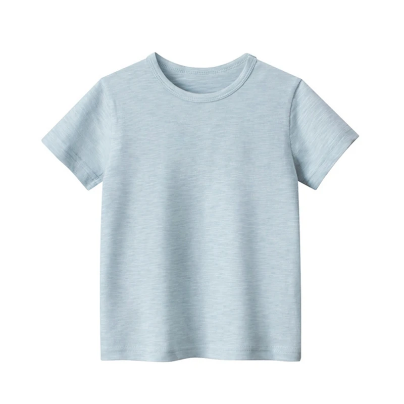 

Baby's Wardrobe Essential: Solid Color Short-Sleeve Tee (Ages 1-6) Children's T-Shirts