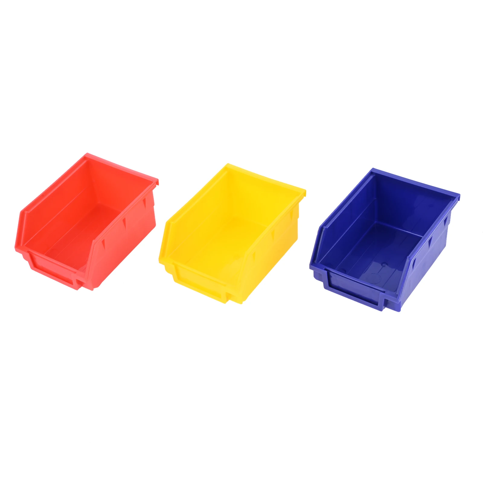 Stackable storage bin front view