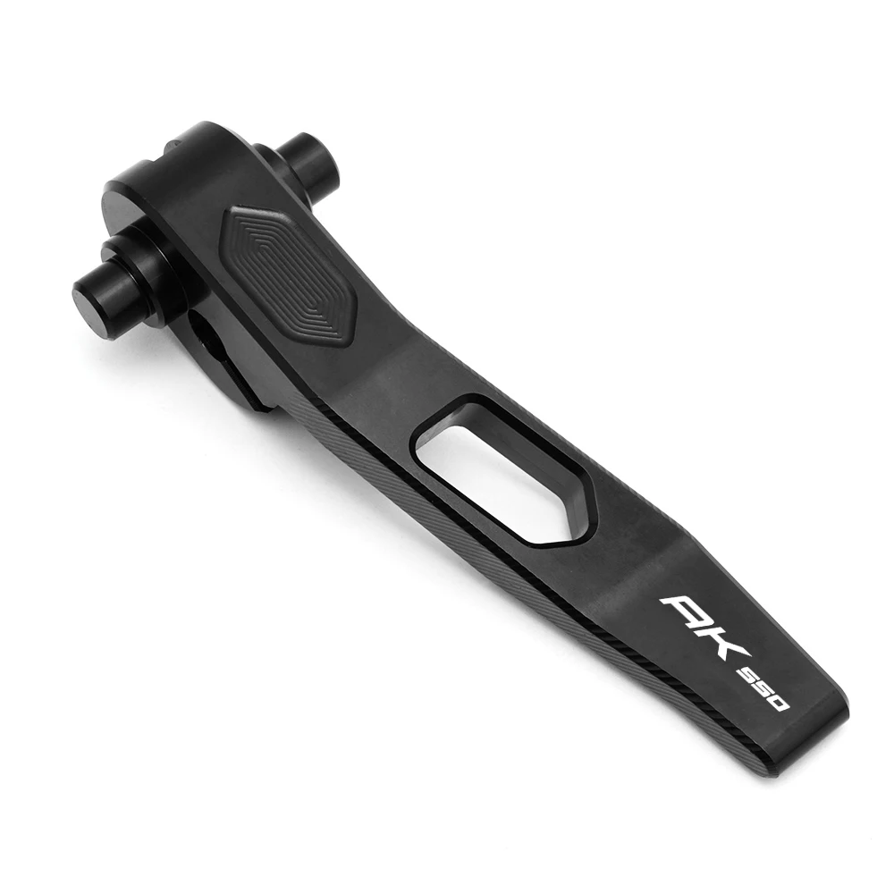 오토바이 핸드 브레이크 주차 브레이크, Kymco Ak550 Ak 550 2017-2022 CNC 알루미늄 로고, 주차 핸드 브레이크 레버 액세서리