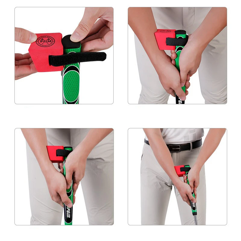 Golf Putter Cube EVA Sponge Assist Practice Kit Golf Putter Trainer Golf Pose Corrector Golf Putter Practice Aids Equipment 4