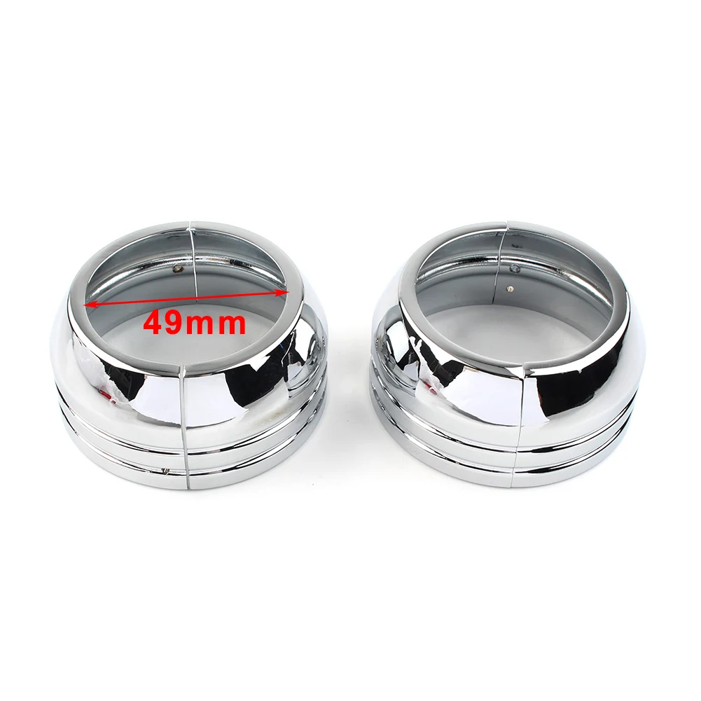 49mm Motorcycle Fork Boot Cover Set For Harley Davidson Fxd 2006 2007