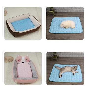 Dog Cooling Mat Summer Pad Pet Mat Bed for Dogs Cat Blanket Sofa Breathable Summer Washable Pet Supplies Accessories 5