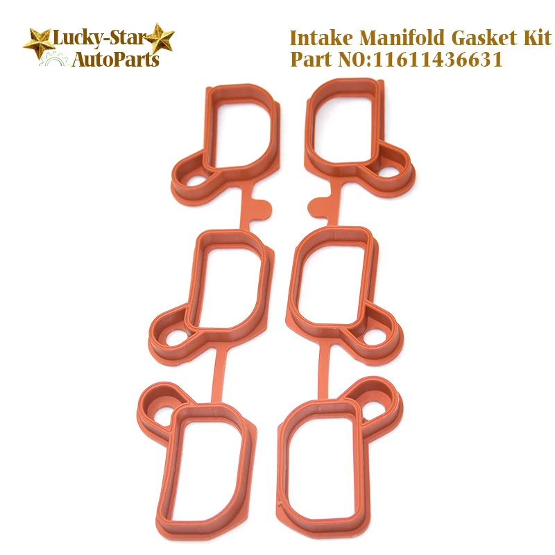11611436631 366.500 366500 New Engine Intake Manifold Gasket Kit For BMW M52 M54 1998-2006 3.0L 2.8L 2.5