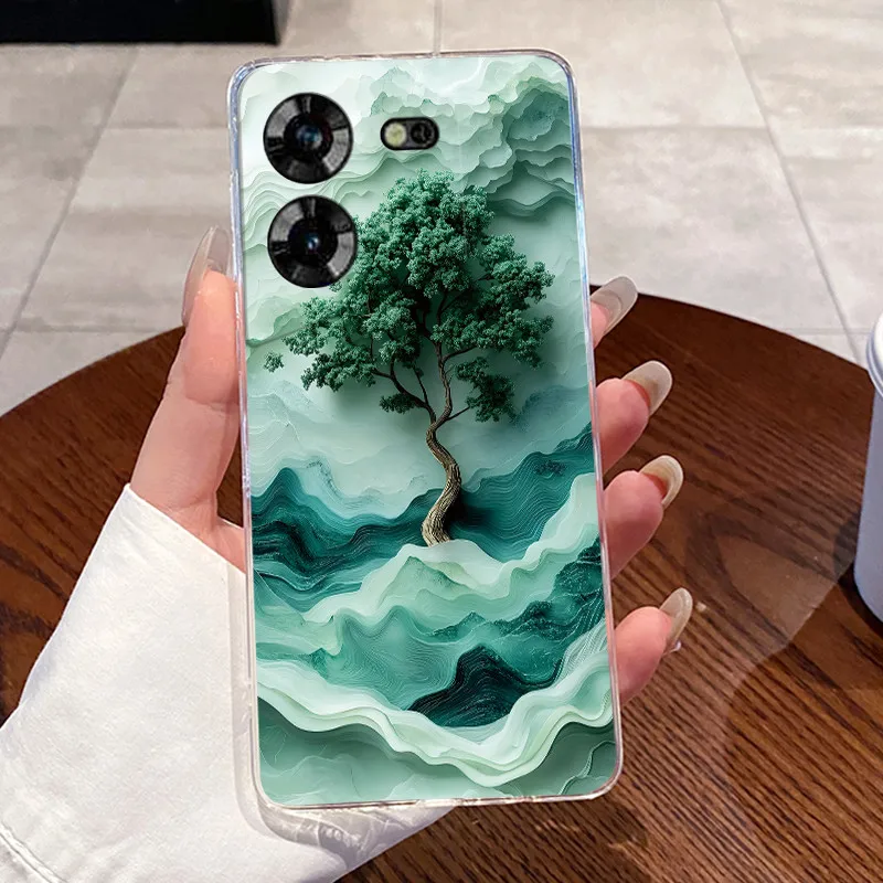 Aesthetic Cute Cat Soft Transparent Silicone Phone Case