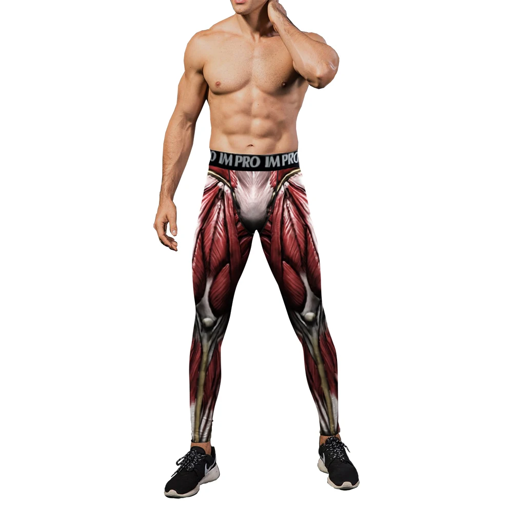 Muscle print 2025 running tights
