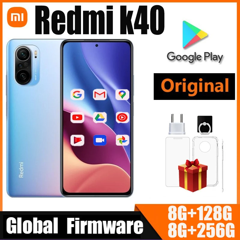 

Global Version Redmi K40 Smartphone Snapdragon 870 6.67"120Hz E4 AMOLED Display 48MP 33W Fast 5G Mobile phone