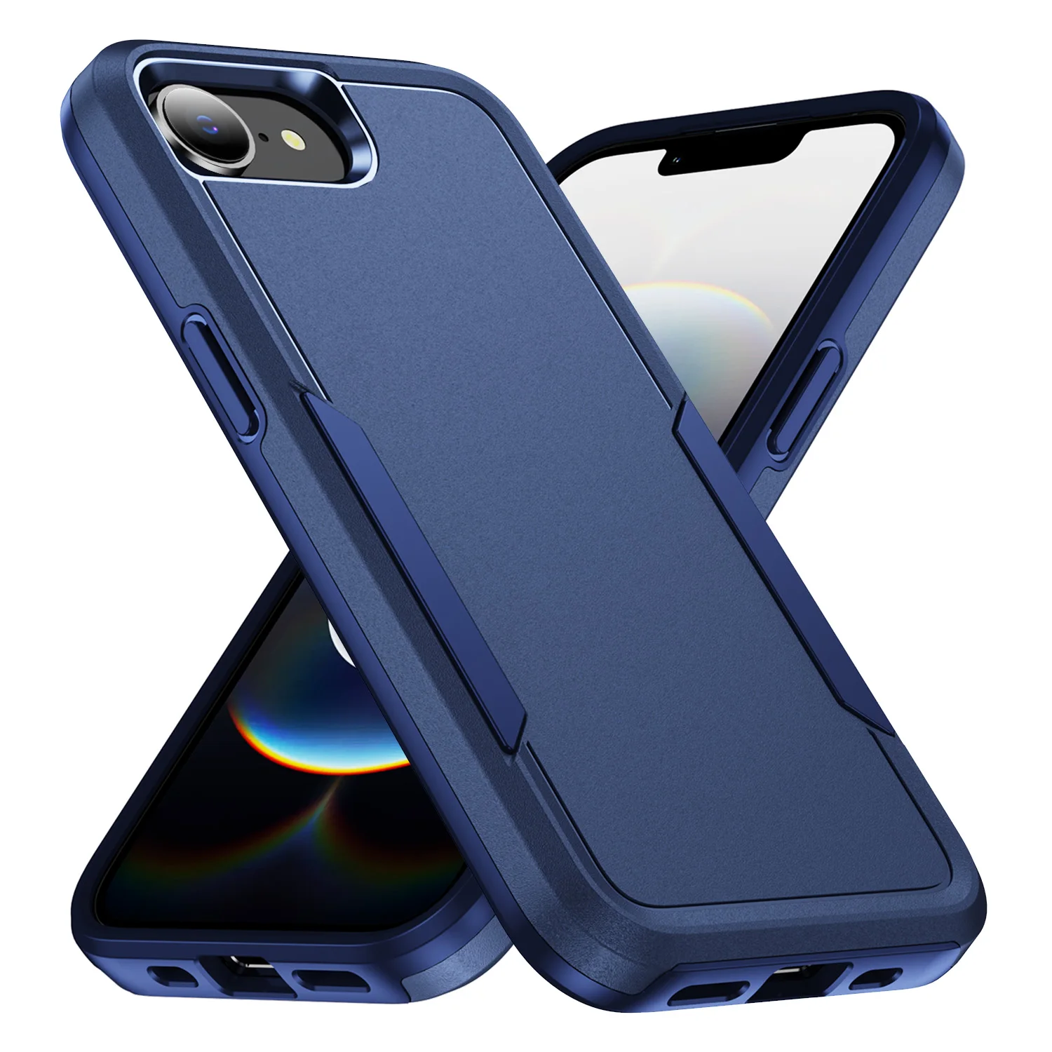 Dual Layer Hard Protective Phone Case Cover