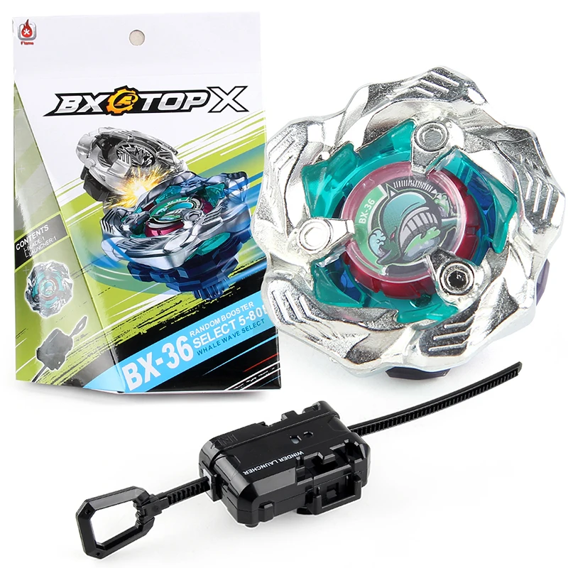 Whale Wave BX-36 Booster Top BEY X Spinning Toy with Launcher Set