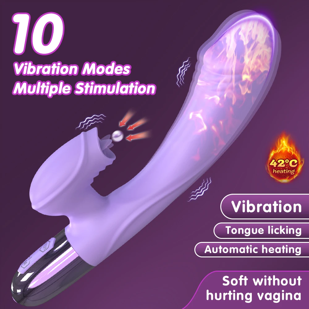 Rabbit Vibrator For Women Powerful G Spot Telescopic Rotating Clitoris Vagina Stimulator Female Masturbator For Adult Sexy Toys