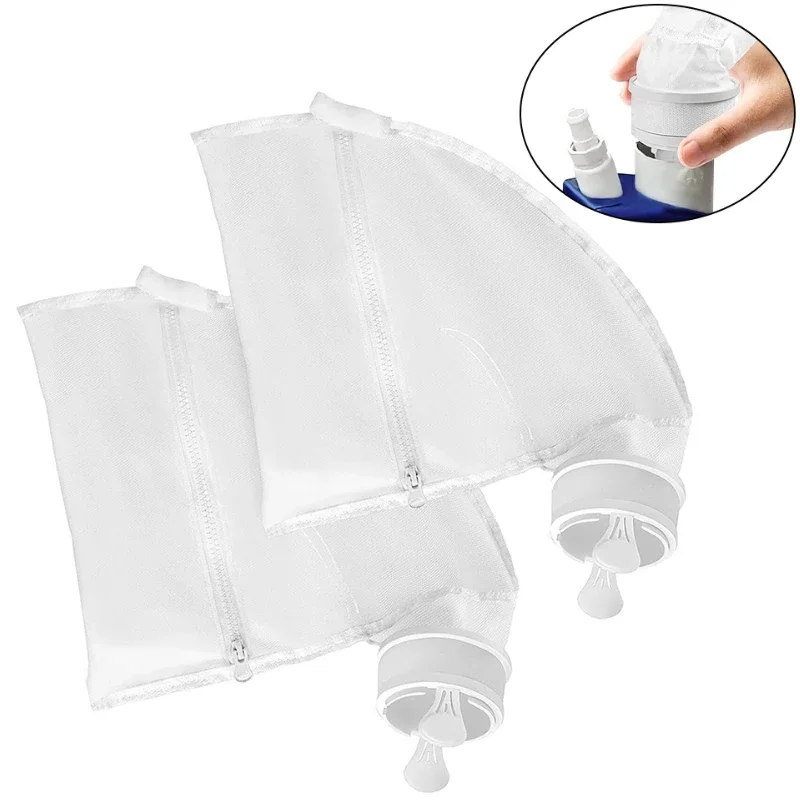 

1/2Pcs Zippered Bag Pool Cleaner Bags All Purpose Filter Bag Swimming Pool Cleaner Bags Accessories For Polaris 280 480 K13 K16