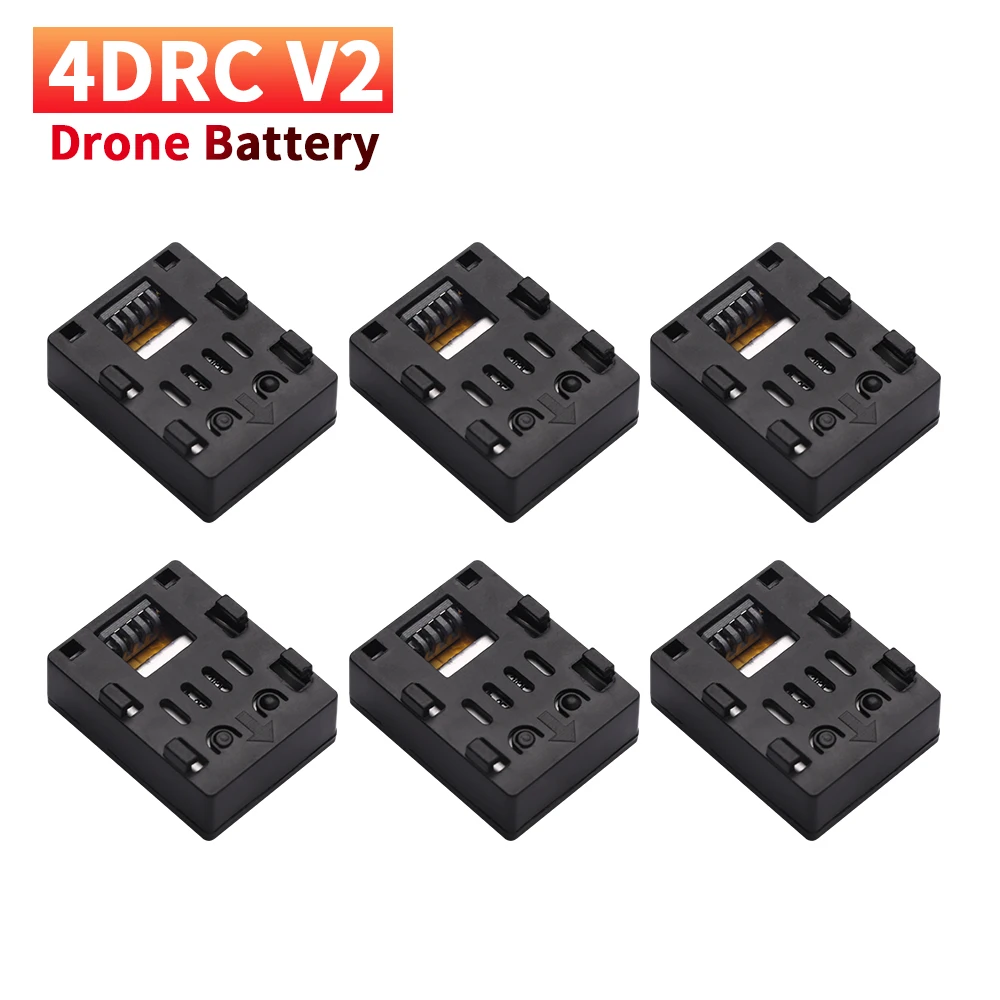 ตัวเลือกสินค้า แบตเตอรี่ลิโพ 3.7V 800mAh สำหรับโดรน 4D-V2 RC