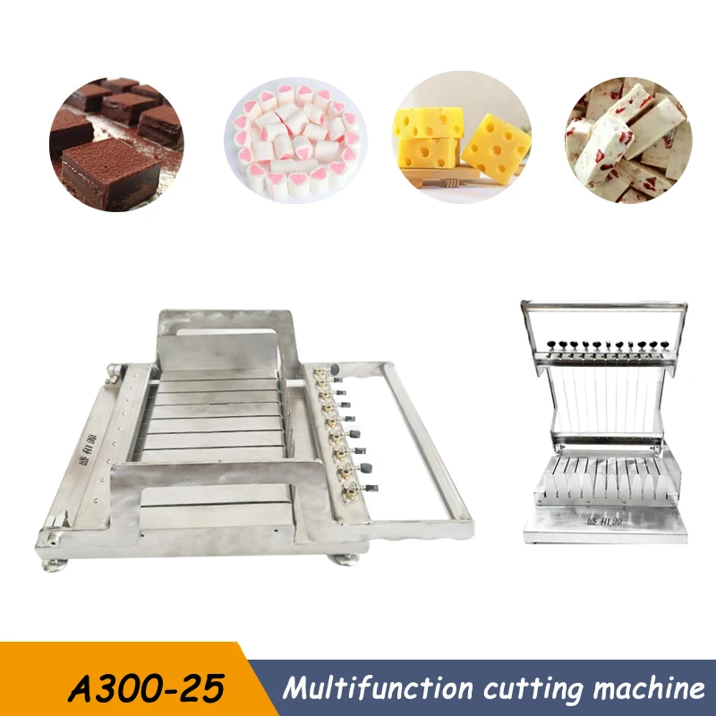 Commercial Manual Chocolate Guitar Cutter Soft Candy Cutting Machine For Chocolate Cake Cheese Cake Soap Bar Cutting Machine