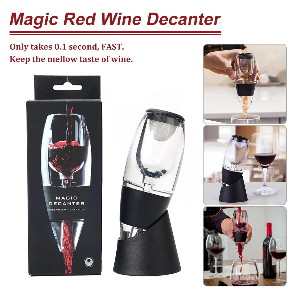 RedWineDecanterForBarPartyKitchenProfessionalRedWineAerator