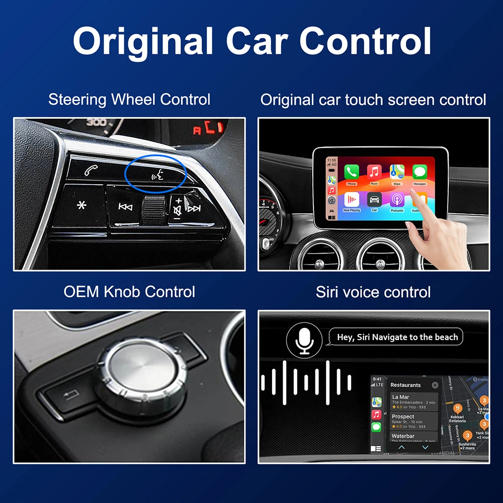 Mercedes Benz CarPlay Retrofit Kit 12
