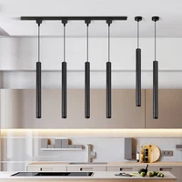 LED Track Light Spot Lights COB Rail Lamp 220V 110V 5W LED Ceiling Pendant Lights Clothing Shop Bar Hanging Decor Lighting 1