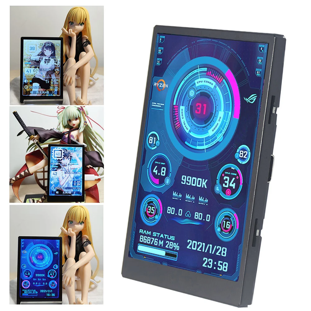 LCD   USB cŸ CPU GPU RAM HDD DIY  ũ ÷, ˷̴ ձ 360  ȸ PC ̴ ITX ̽