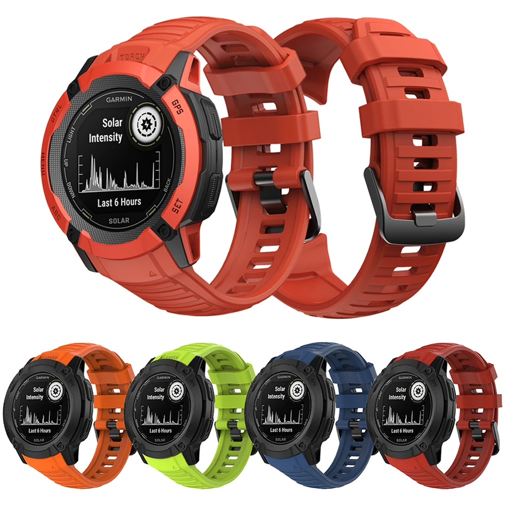 

Ремешок силиконовый для смарт-часов Garmin instinct 2X