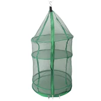Hanging Drying Mesh Green Dust Proof Elastic Foldable Drying Net For Outdoor Drying Fish Food 1