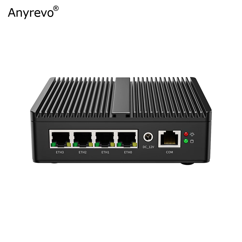 

N5100 Quad Core 2.5G Soft Router with 4 Intel i226 NICs HDMI DP DDR4 M.2 2280 NVMe for pfSense OPNsense RouterOS VyOS AES-NI
