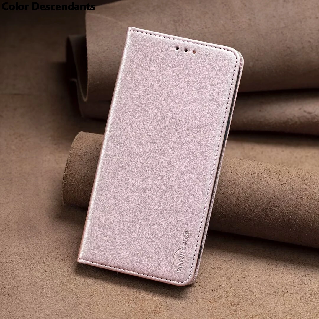 Wallet Slot Magnetic Flip Leather Case - Premium Protective Cover with Card Holder