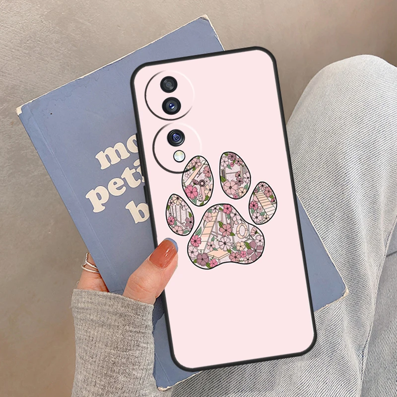 Dog Paw Print Phone Case - Cute Protective Cover for Honor Magic and Pro Series