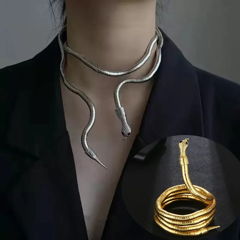 VALERE COBRA NECKLACE MULTI main image 1