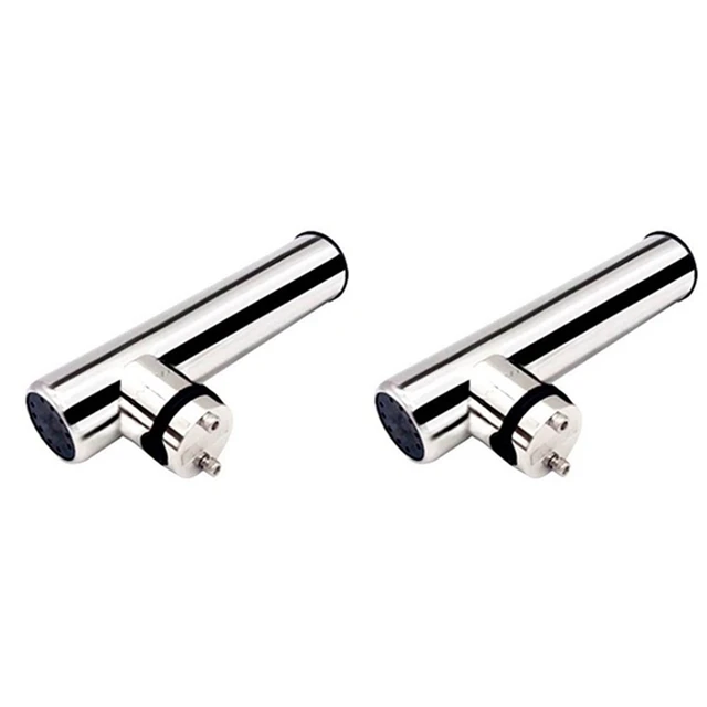 2 Pack Boat Fishing Rod Holder Brackets 316 Stainless Steel Rod