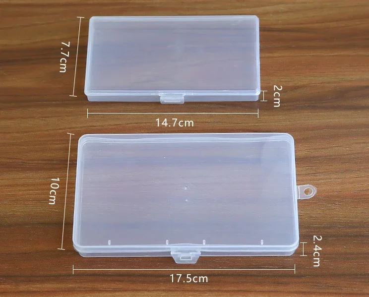 Scrapbook Storage Box Dustproof Accessory Storage Container Stationery Sticker Large Case 1pc