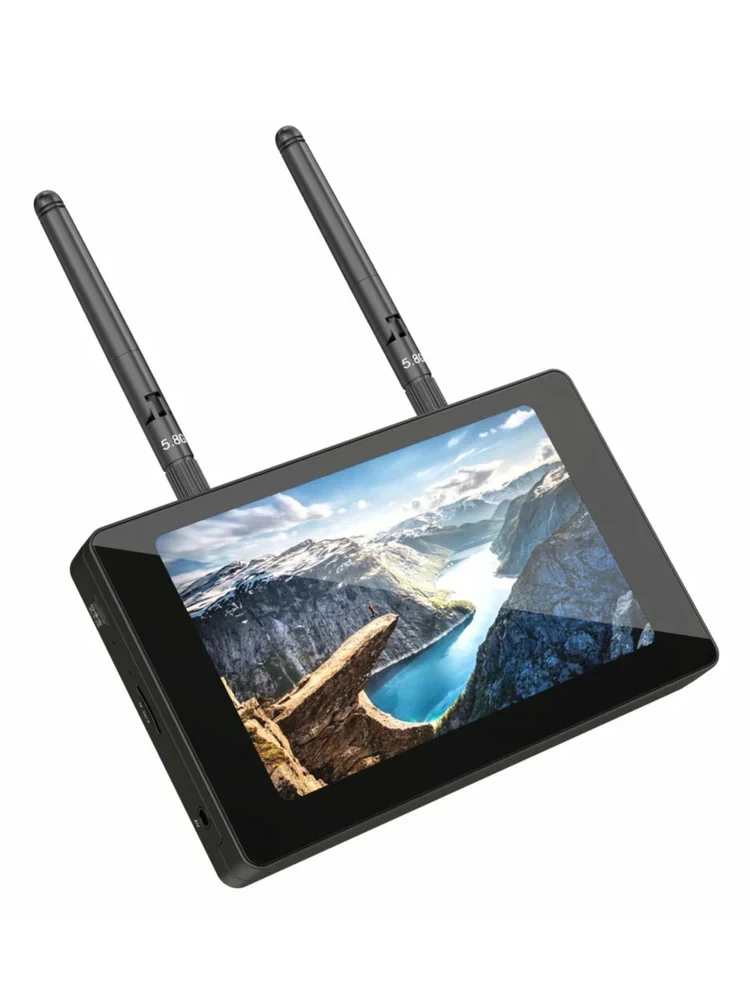 Moniteur FPV 5 pouces Eachine Moneagle IPS 1000Lux DVR Batterie 4000mAh